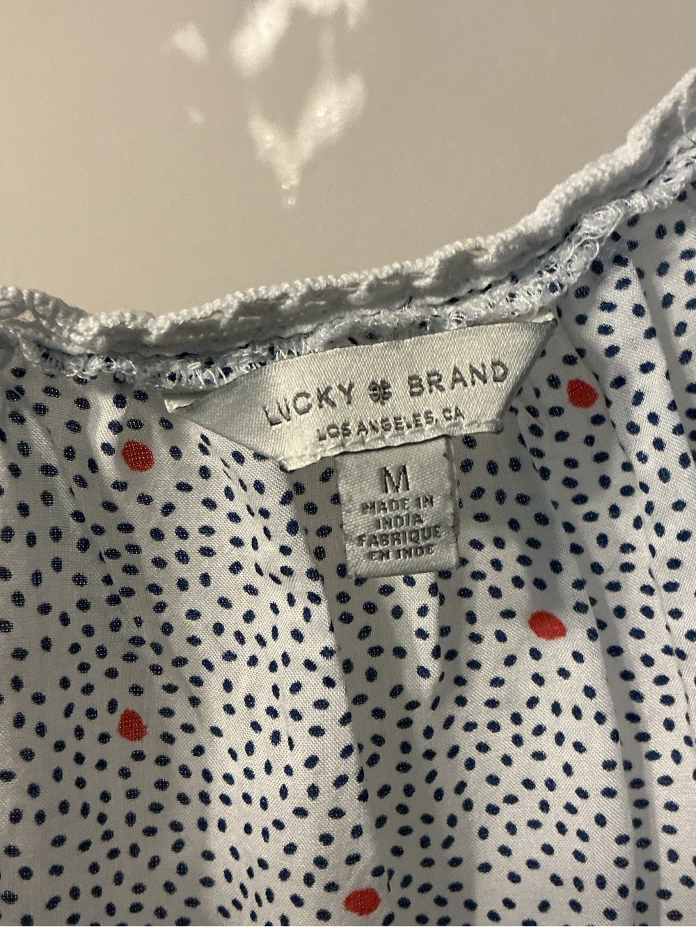Lucky Brand Ruffle Hem Tank - Picture 8 of 9